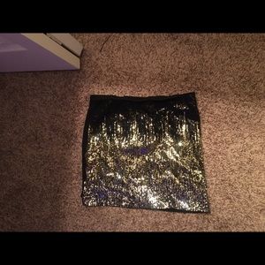 Sparkle bodycon skirt